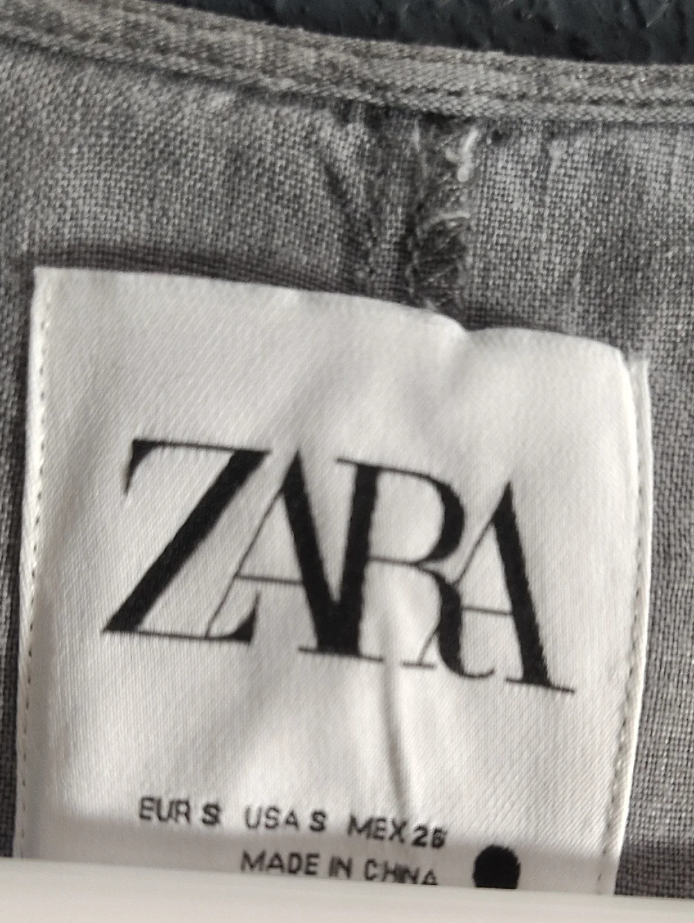 ZARA Lillian Light Gray Chic Effortless Button-Front Minimalist Utility Jumpsuit